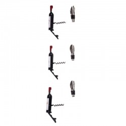 SET SACACORCHOS MAGNÉTICO + TAPÓN DE VINO CARTAMEN
