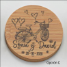 ESPEJO MADERA PERSONALIZADO BICI 3 OPCIONES