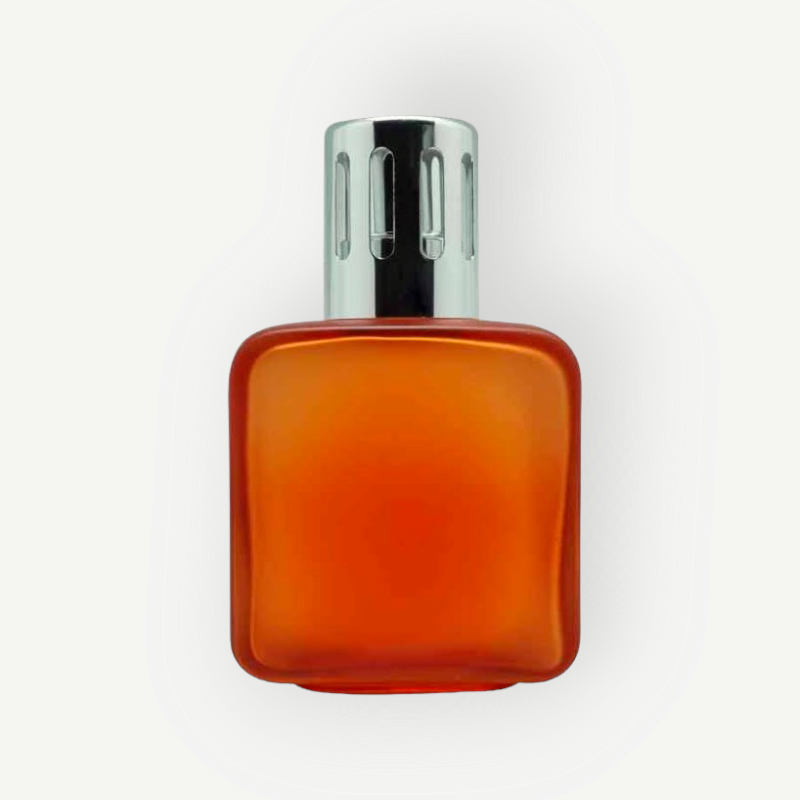 LÁMPARA CATALÍTICA CUADRADA NARANJA