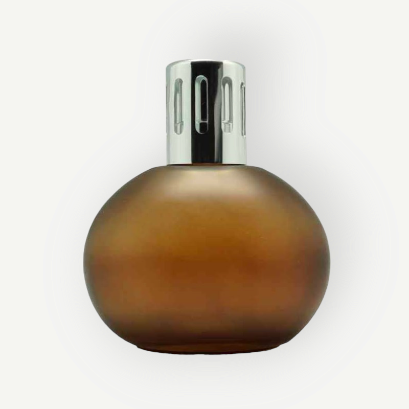 LÁMPARA CATALÍTICA OVALADA MARRÓN