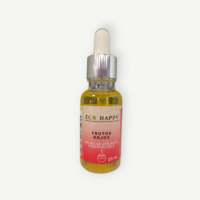 ACEITE HIDROSOLUBLE PARA BRUMIZADOR 20ML. FRUTOS ROJOS