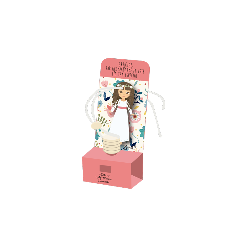 AMBIENTADOR PARA COCHE COMUNIÓN NIÑA