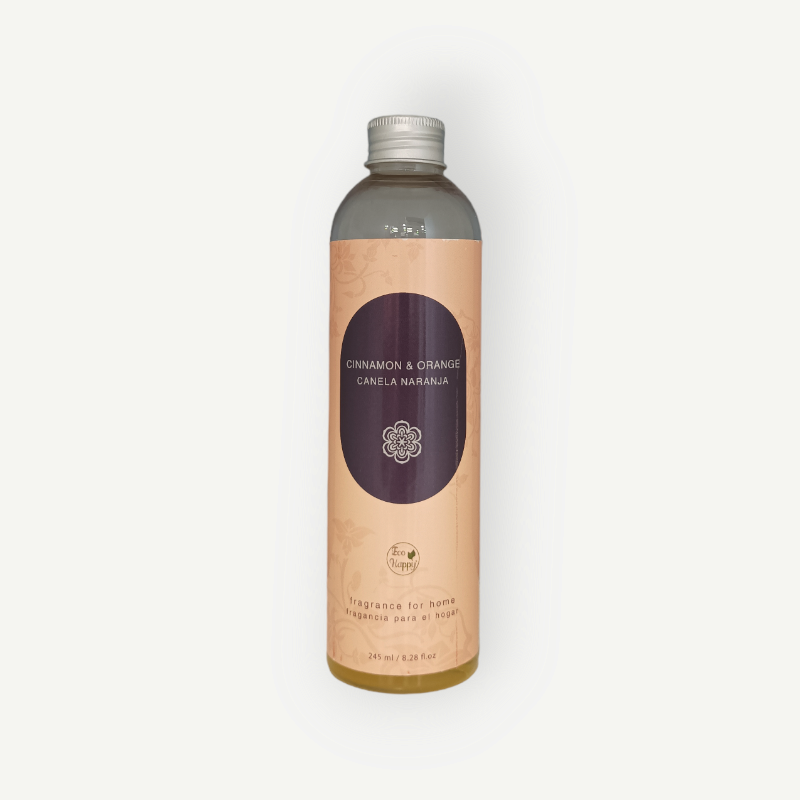 LÍQUIDO LÁMPARA CATALÍTICA 245ML. CANELA Y NARANJA