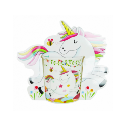SET 12 TAZAS UNICORNIOS...