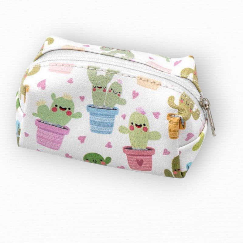 MONEDERO CACTUS SÍMIL PIEL