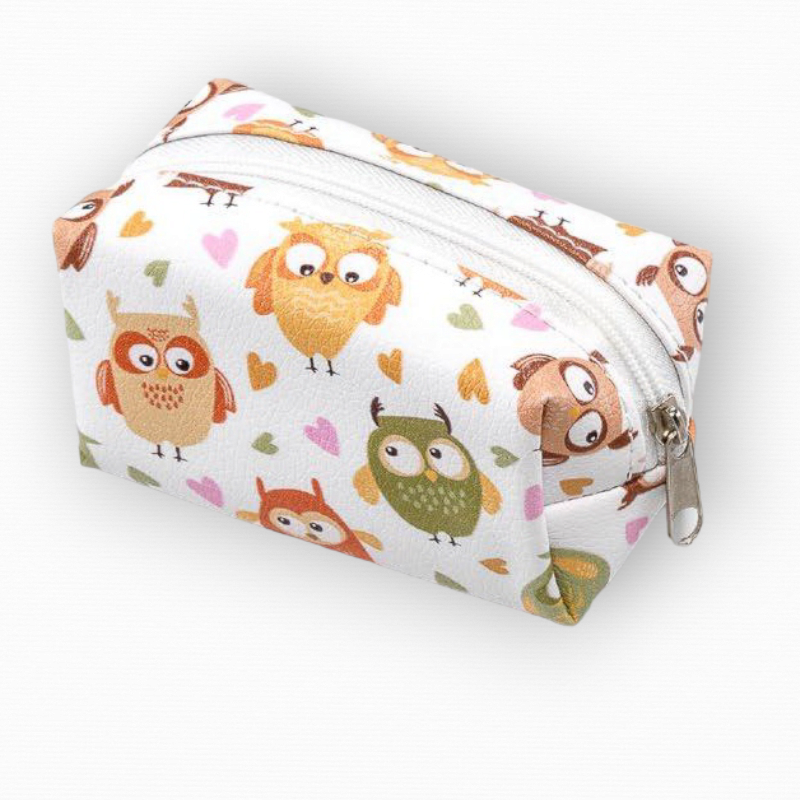 MONEDERO BÚHOS SÍMIL PIEL