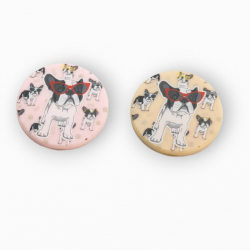 ESPEJO DOBLE PERROS CON...