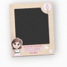 PORTAFOTOS MADERA PERSONALIZADO NIÑA COMUNIÓN