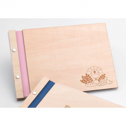 LIBRO DE FIRMAS MADERA...