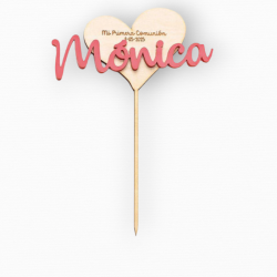 CORAZÓN MADERA NOMBRE...