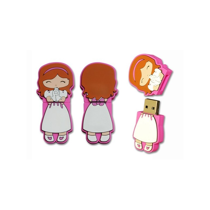 MEMORIA USB NIÑA COMUNION 8GB