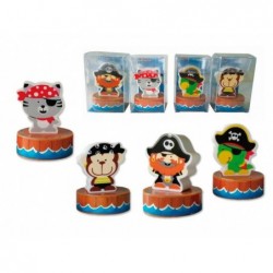 SACAPUNTAS + BORRADOR PIRATAS