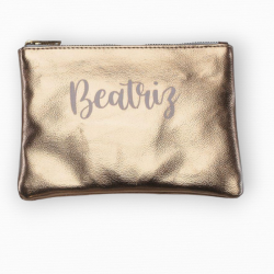 NECESER METALIZADO PERSONALIZADO NOMBRE INVITADA SURTIDO