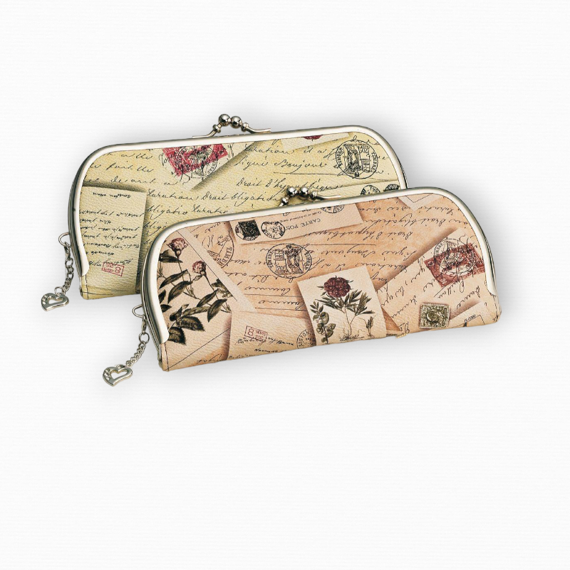 CARTERA POSTALES CON COLGANTE CORAZÓN