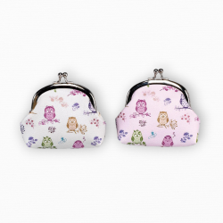 MONEDERO BÚHOS SÍMIL PIEL