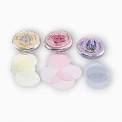 LÁMINAS DE JABÓN EN CAJITA CON BOLSA Y LAZO