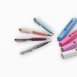 BOLÍGRAFO METAL PERLITAS EN...