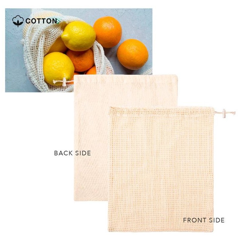 BOLSA DE REDECILLA ALGODÓN ECO