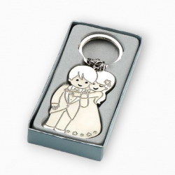 LLAVERO NOVIOS EN CAJA DE...