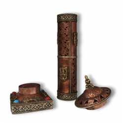 INCENSARIO TORRE CON PEDRERÍA