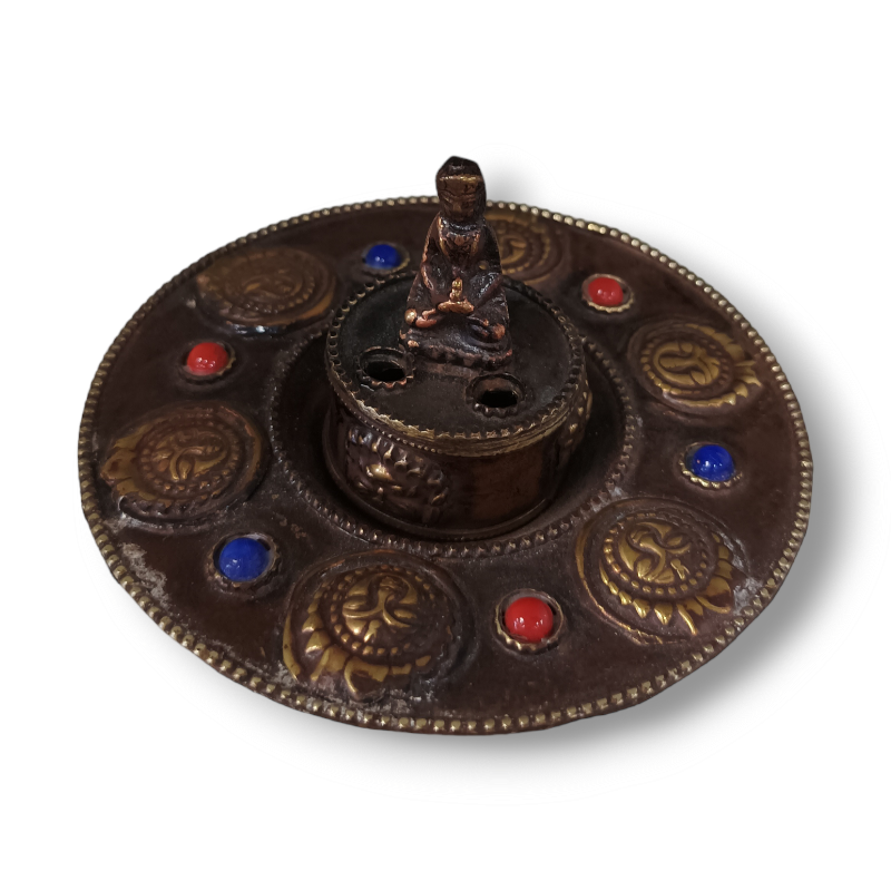 INCENSARIO COBRE BUDA 6 SOLES