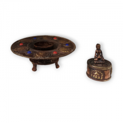 INCENSARIO COBRE BUDA 6 SOLES