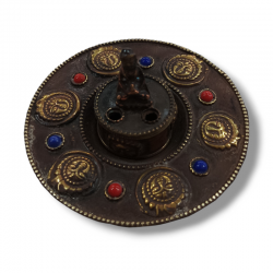 INCENSARIO COBRE BUDA 6 SOLES