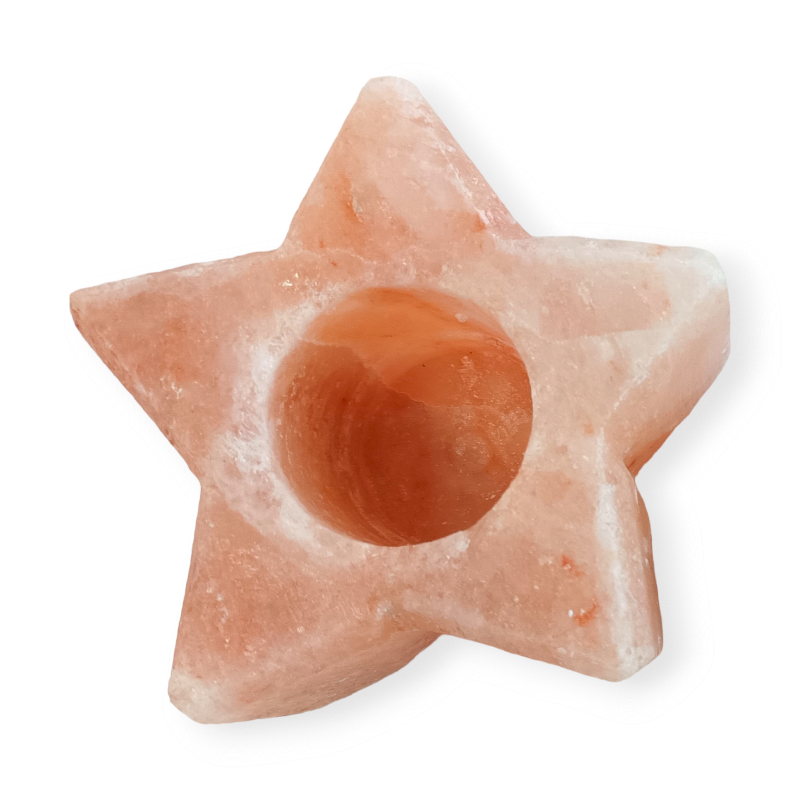 PORTAVELAS SAL DEL HIMALAYA ESTRELLA