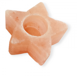 PORTAVELAS SAL DEL HIMALAYA ESTRELLA