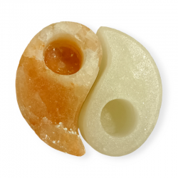 PORTAVELAS SAL DEL HIMALAYA YIN YANG