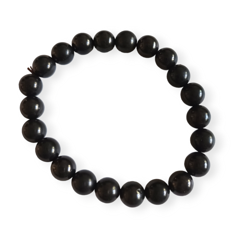 PULSERA SHUNGITA 8MM.