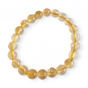 PULSERA CUARZO CITRINO 8MM.