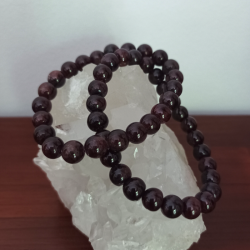 PULSERA GRANATE 8MM.