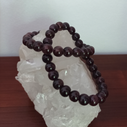 PULSERA GRANATE 8MM.