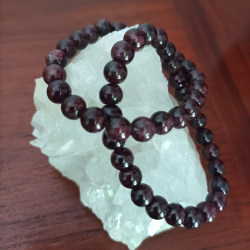 PULSERA GRANATE 8MM.