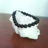 PULSERA TURMALINA NEGRA 8MM.