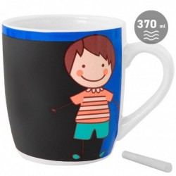 TAZA PIZARRA COLOREAR NIÑO...