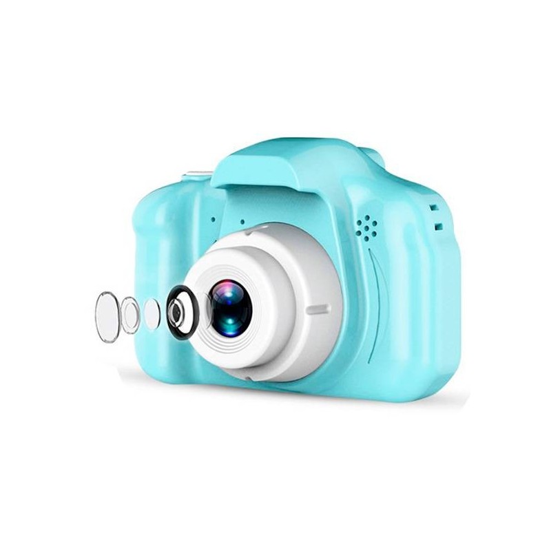 CÁMARA DE FOTOS DIGITAL NIÑOS AZUL