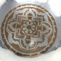 CUENCO PLATEADO "KALACHAKRA"