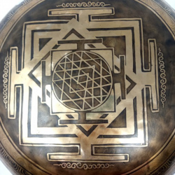 CUENCO 7 METALES "SHAKYAMUNI" GRABADO ESPECIAL