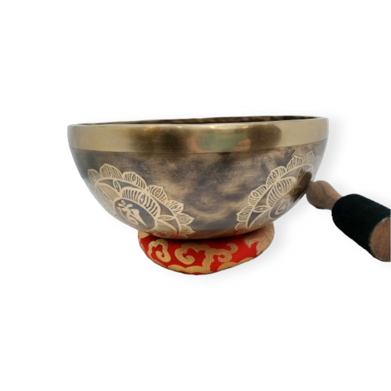 CUENCO "OM" OSCURO 24-25CM.