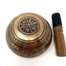 CUENCO JAMBATI GRABADO 11-12CM.