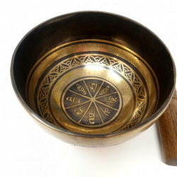 CUENCO JAMBATI GRABADO 11-12CM.