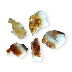 CUARZO CITRINO DRUSA PEQUEÑA