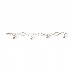 PULSERA DE PLATA LUNAS