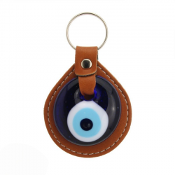 LLAVERO OJO TURCO POLIPIEL