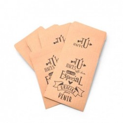 LOTE 20 BOLSAS KRAFT...