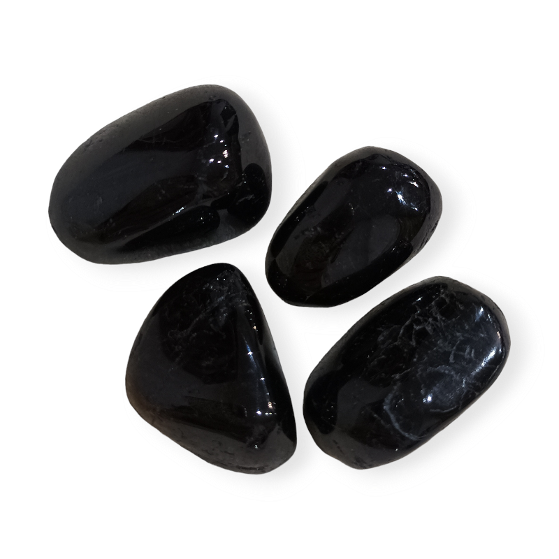 RODADO TURMALINA NEGRA 3,5-4CM.