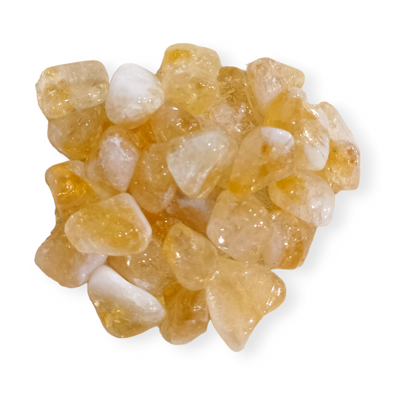 RODADO CUARZO CITRINO 2-2,5CM.