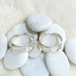 PENDIENTES AROS DE PLATA